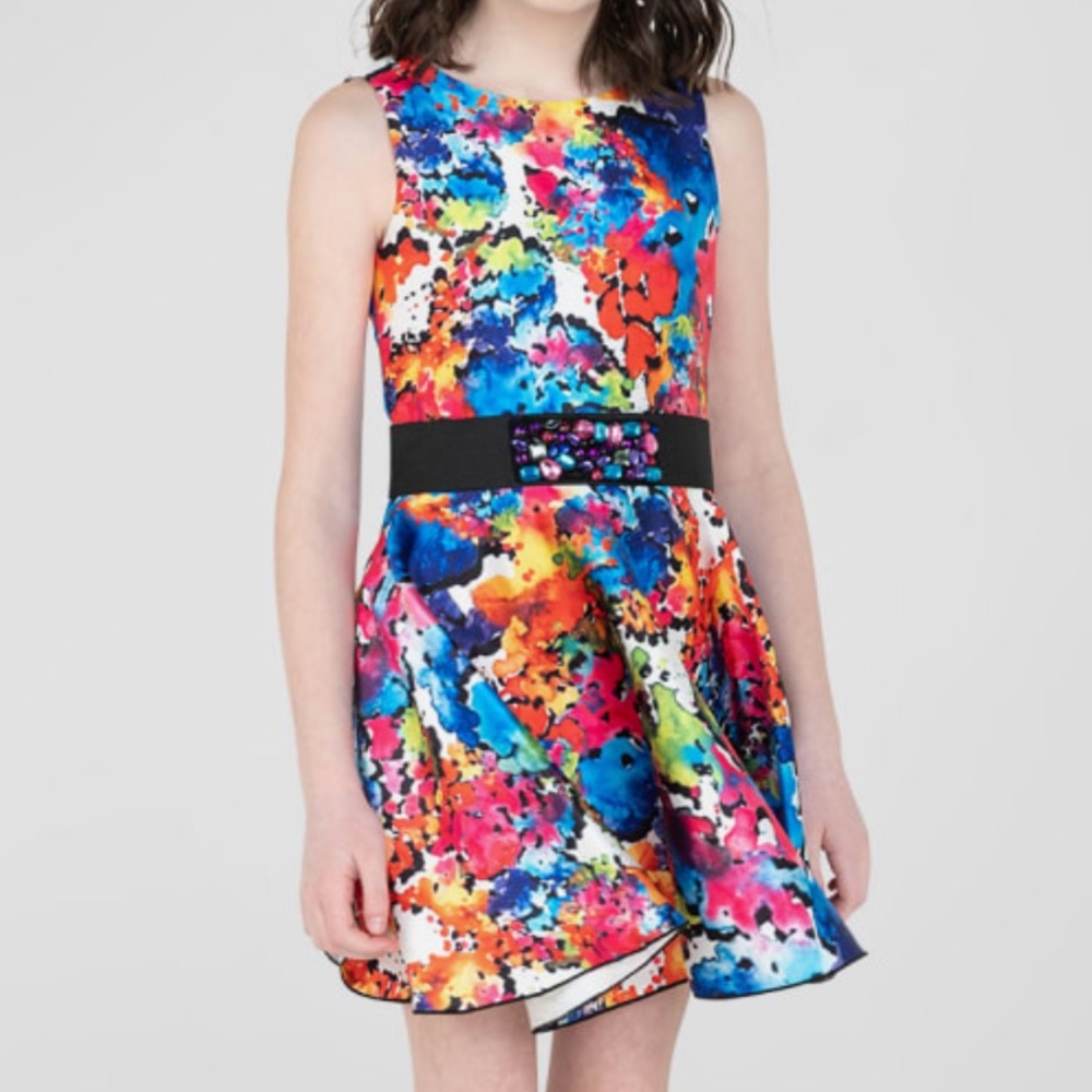 Zoe Colorful Kids Dress